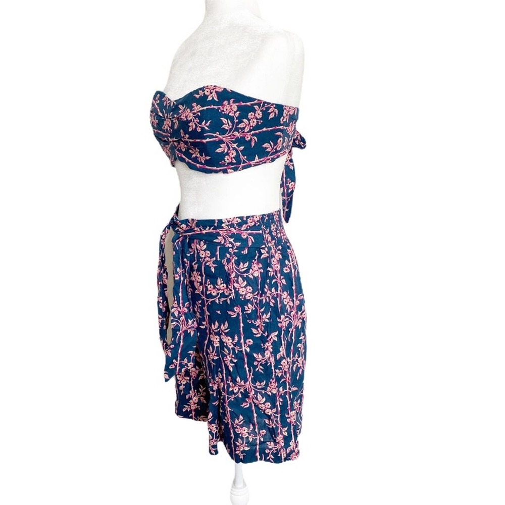 Free People Poolside Three-Piece Set Pacific Ocean - Picture 7 of 10